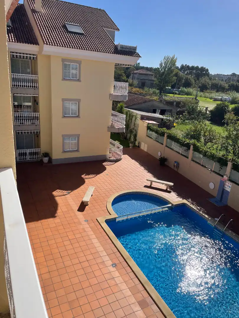 Schwimmbecken von Wohnung zum Verkauf in Sanxenxo mit Möbliert, Balkon und Gemeinschaftspool