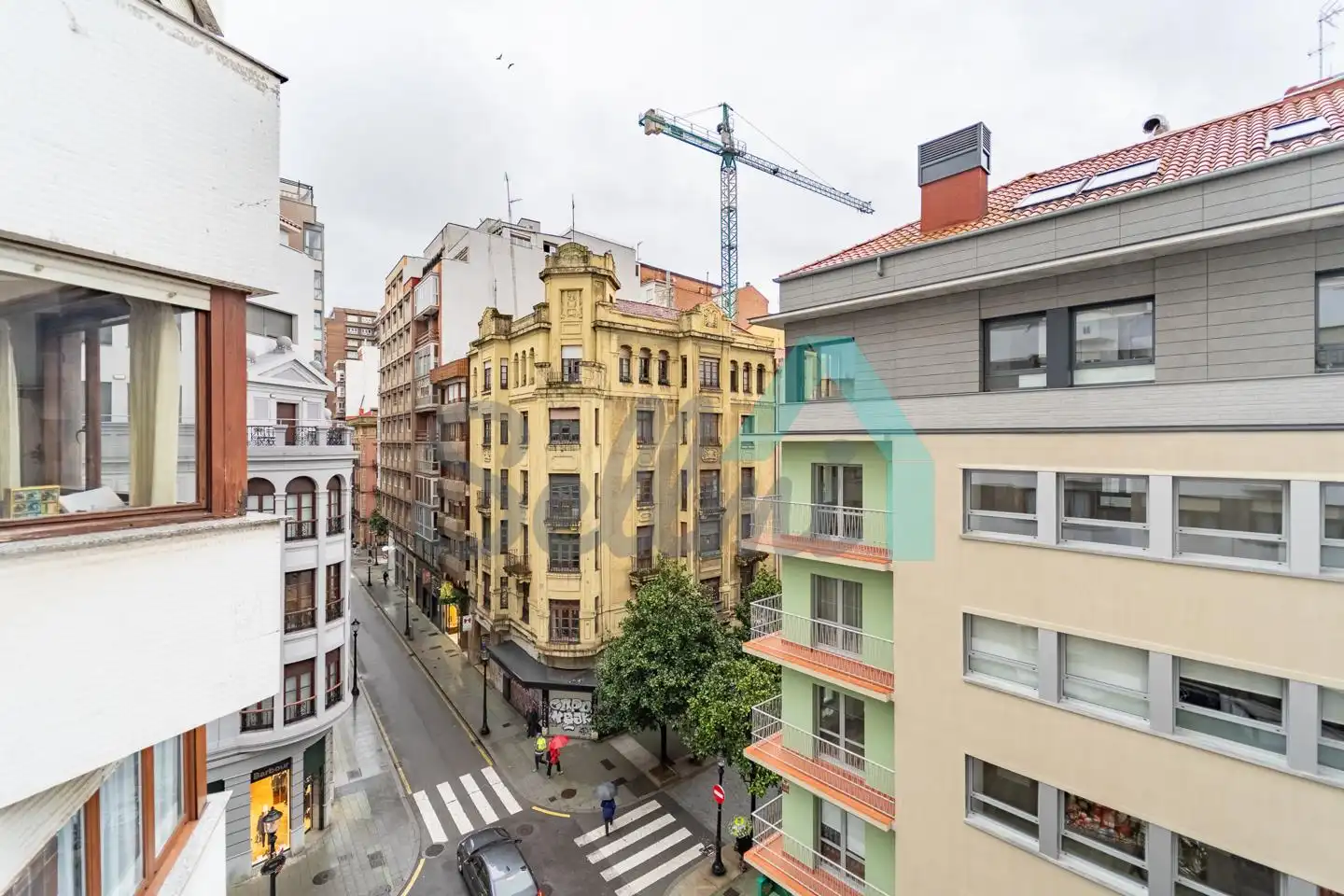 Exterior view of Flat for rent in Gijón   with Heating, Parquet flooring and Furnished