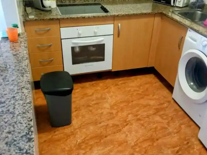 Kitchen of Apartments for rent in Cartagena  with Air Conditioner, Swimming Pool and Furnished