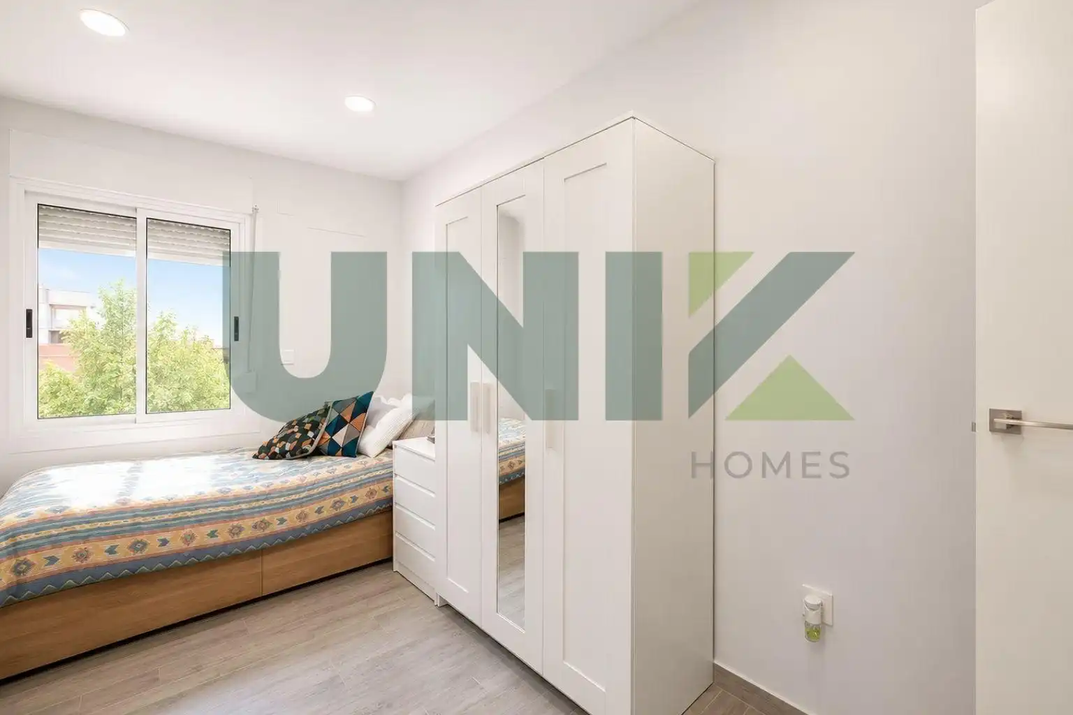 Schlafzimmer von Wohnung zum Verkauf in Elda mit Klimaanlage, Heizung und Parkett