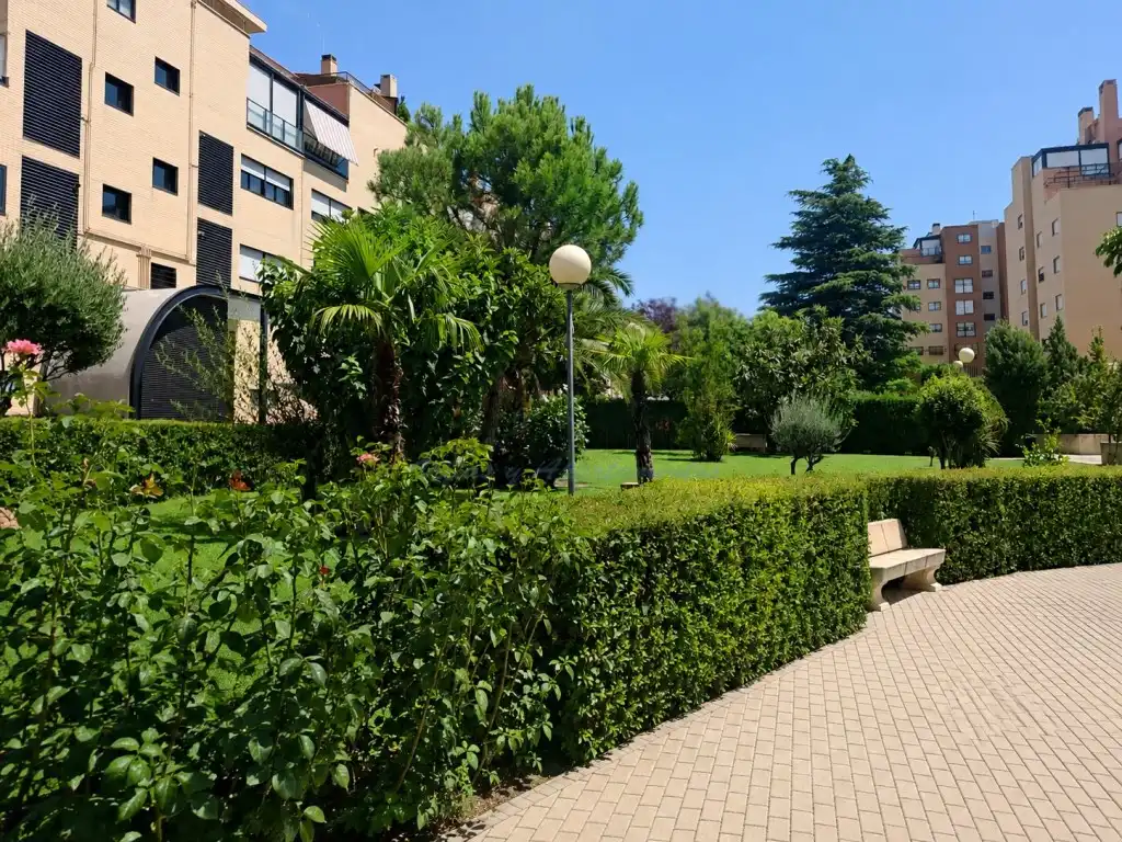 Garden of Attic for sale in Alcalá de Henares  with Private garden, Terrace and Swimming Pool