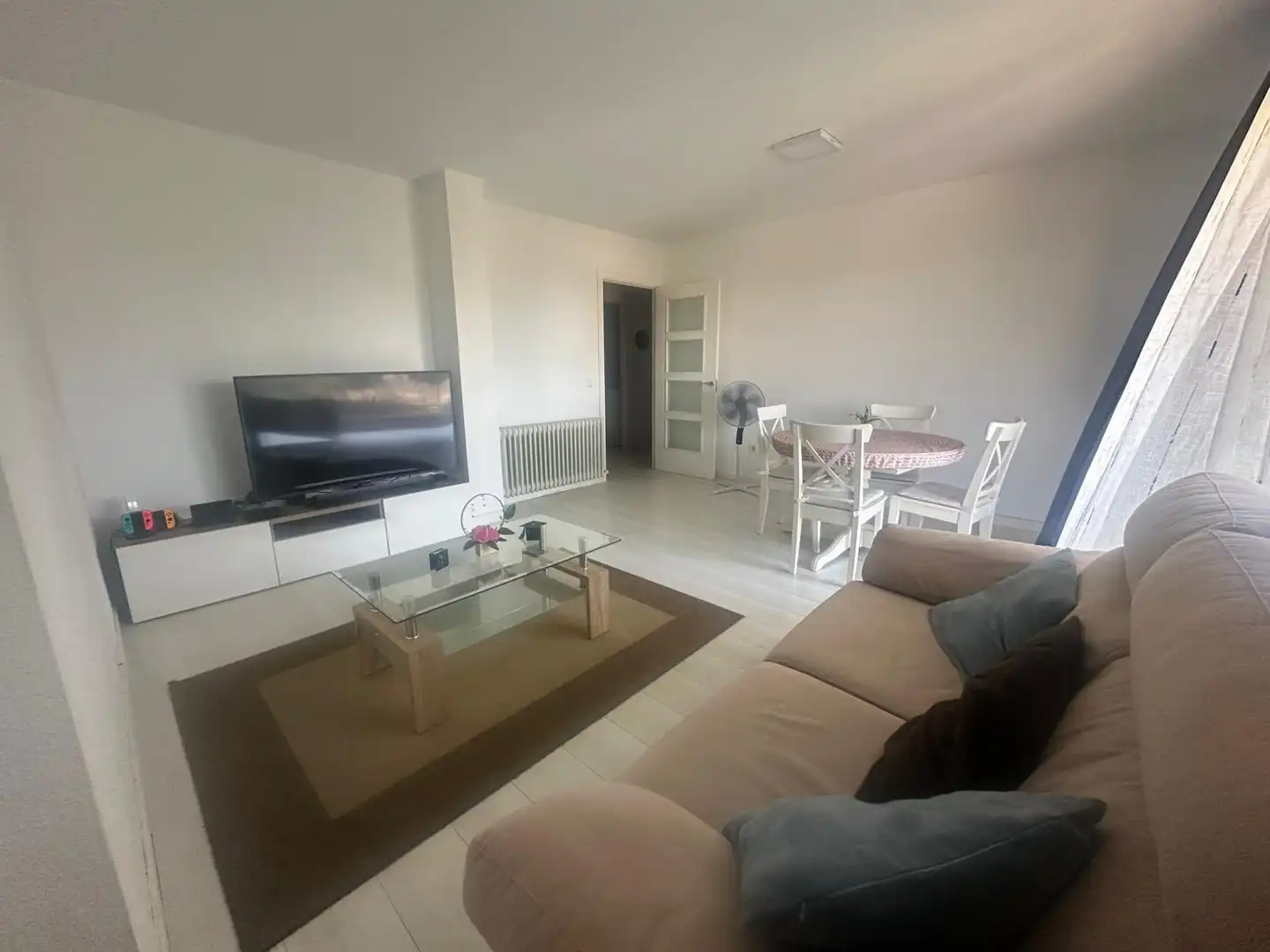 Living room of Flat for rent in Móstoles  with Heating, Terrace and Oven