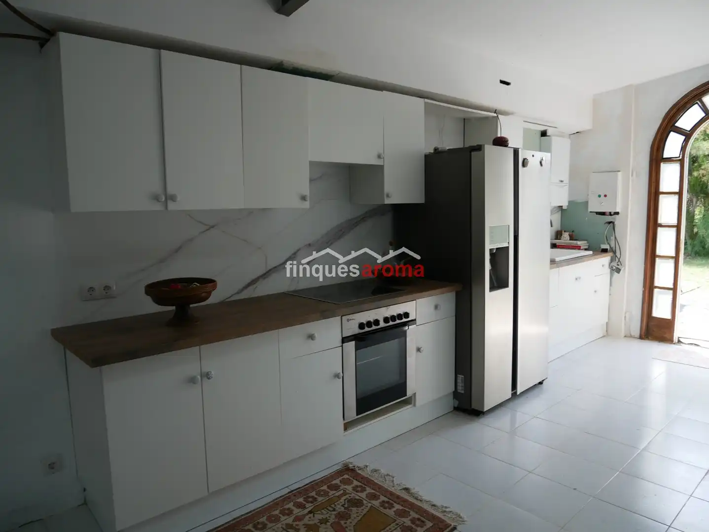 Cuina de Casa o xalet en venda en Alió amb Aire condicionat, Calefacció i Jardí privat