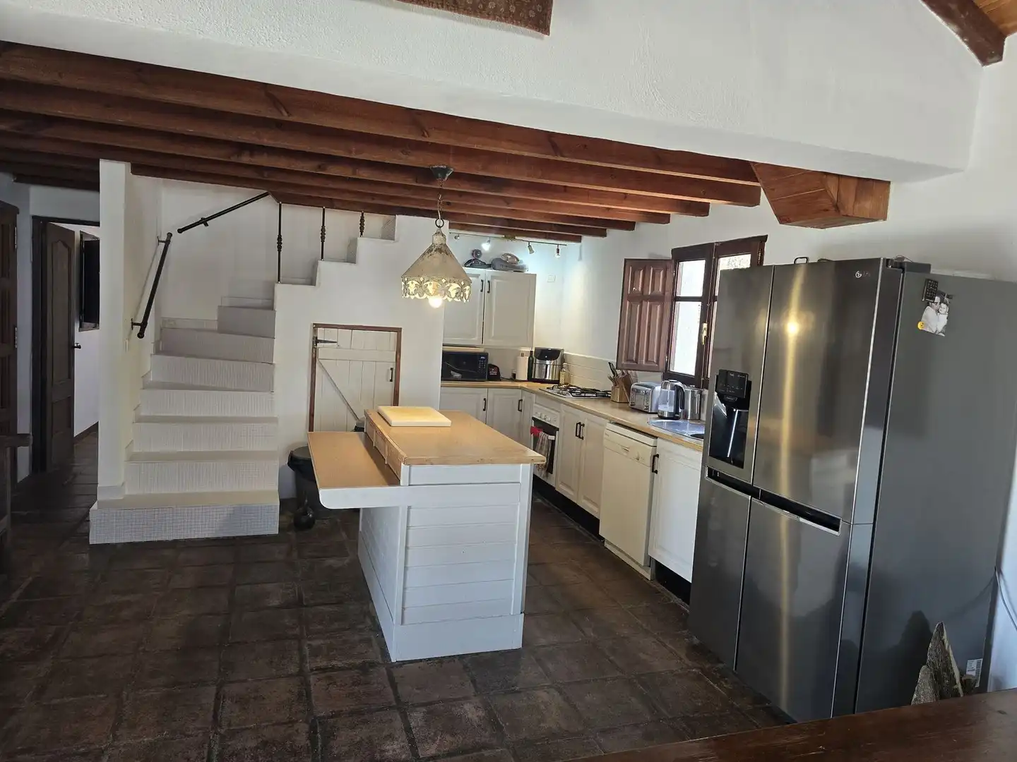 Kitchen of Houses for sale in Monda  with Air Conditioner, Terrace and Swimming Pool