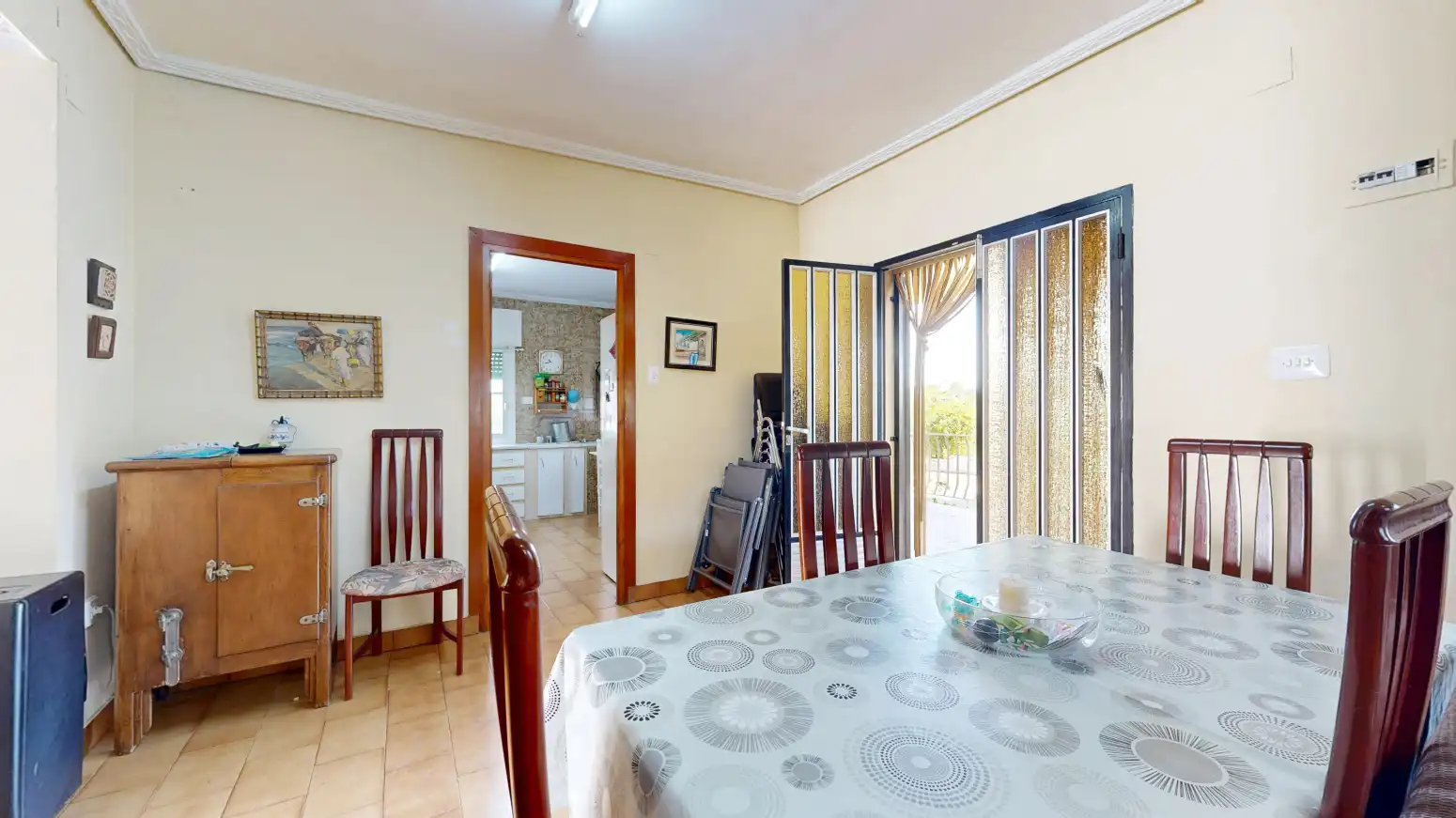 Menjador de Casa o xalet en venda en Sagunto / Sagunt amb Terrassa i Piscina