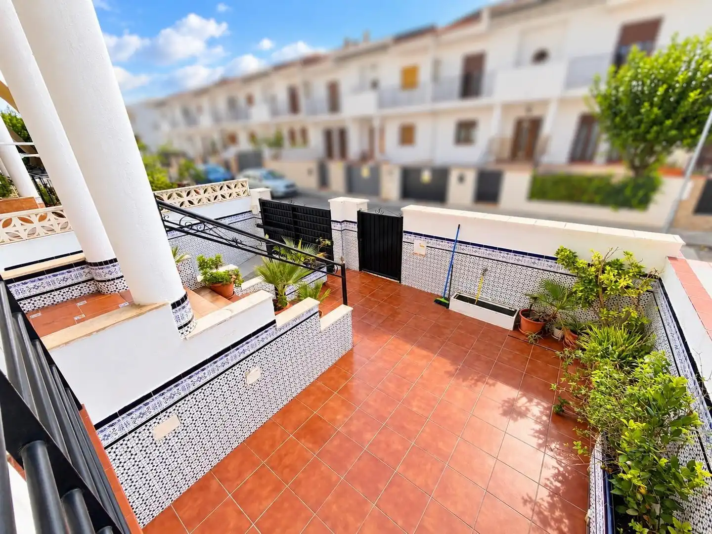 Terrassa de Casa adosada en venda en Oeste