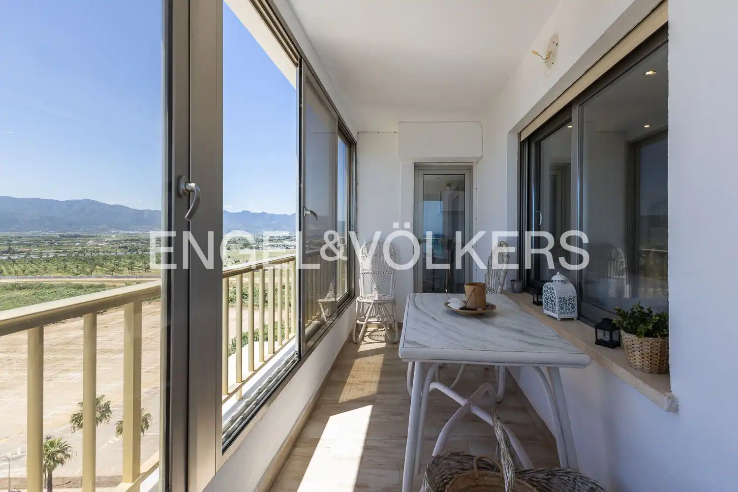 Balcony of Flat for rent in Cullera  with Heating, Terrace and Swimming Pool