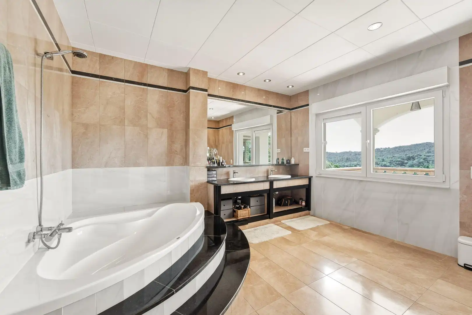 Badezimmer von Country house zur Miete in Tossa de Mar mit Privatgarten, Alarm und Gemeinschaftspool