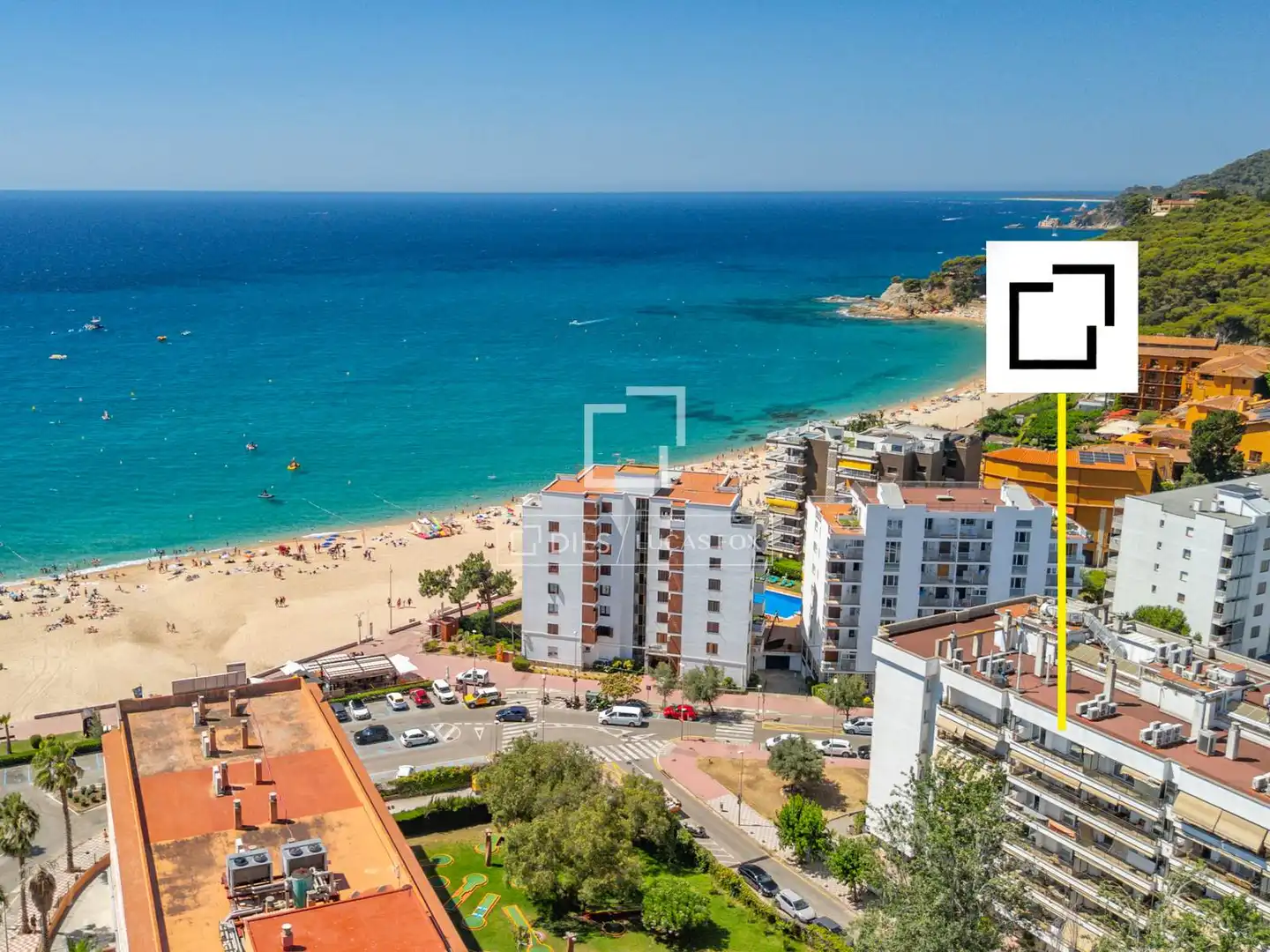 Vista exterior de Piso en venta en Lloret de Mar con Aire acondicionado, Calefacción y Parquet