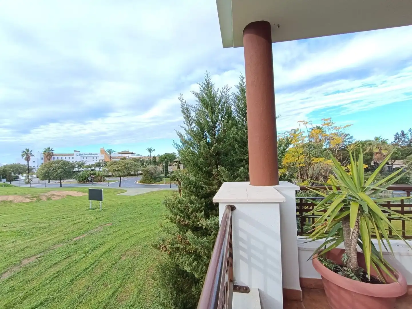 Terrasse von Wohnung zum Verkauf in El Rompido mit Klimaanlage, Terrasse und Möbliert