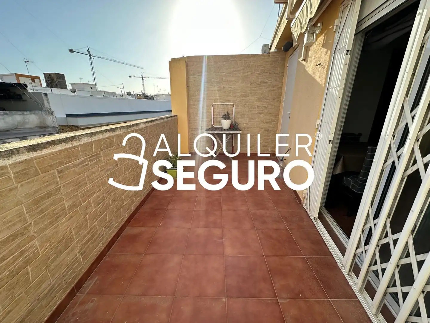 Terraza de Piso de alquiler en Alboraya con Aire acondicionado, Calefacción y Terraza