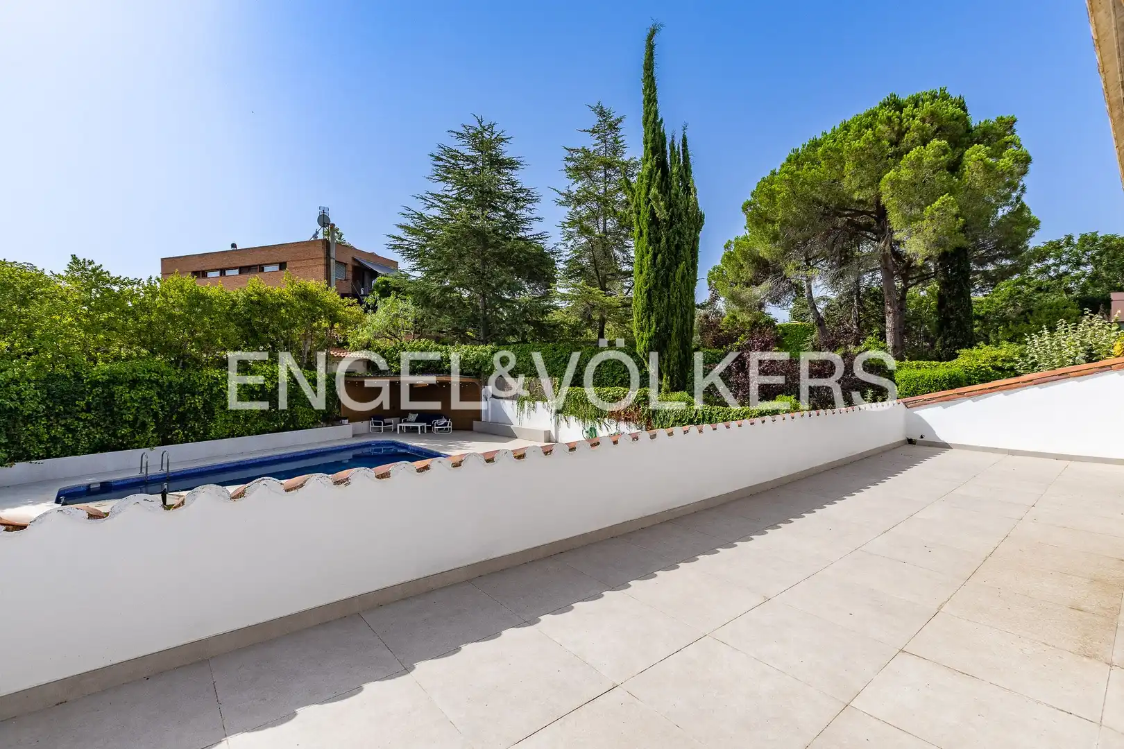 Terrassa de Casa o xalet de lloguer en Sant Cugat del Vallès amb Aire condicionat, Calefacció i Jardí privat