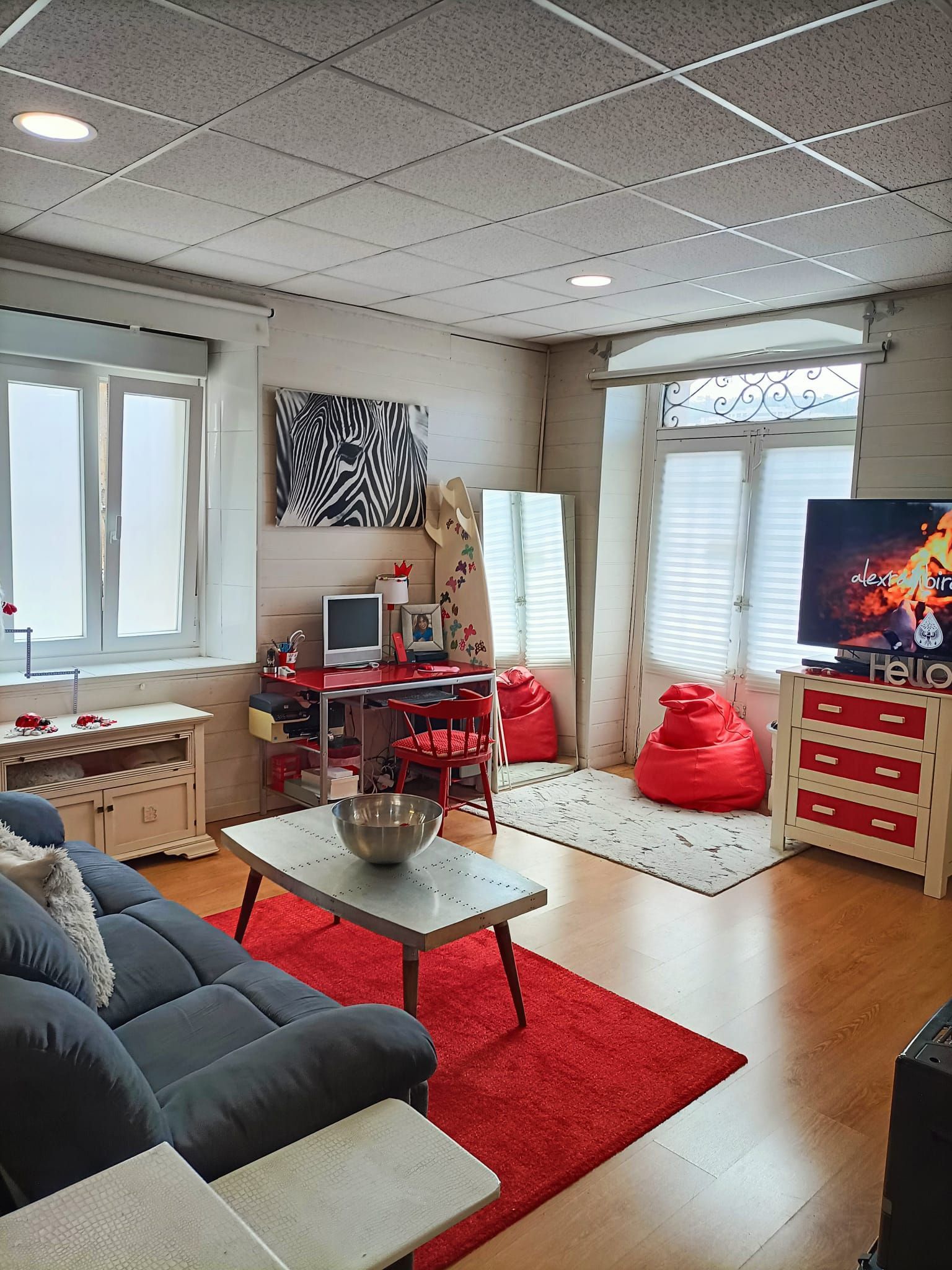 Sala d'estar de Pis en venda en Erandio