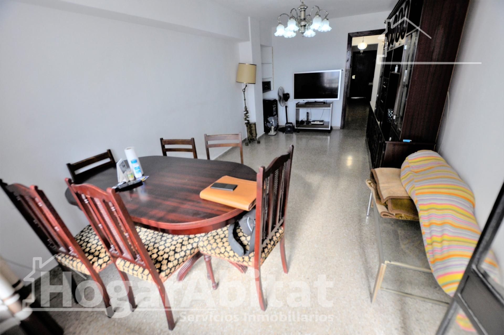 Dining room of Flat for sale in  Valencia Capital  with Balcony