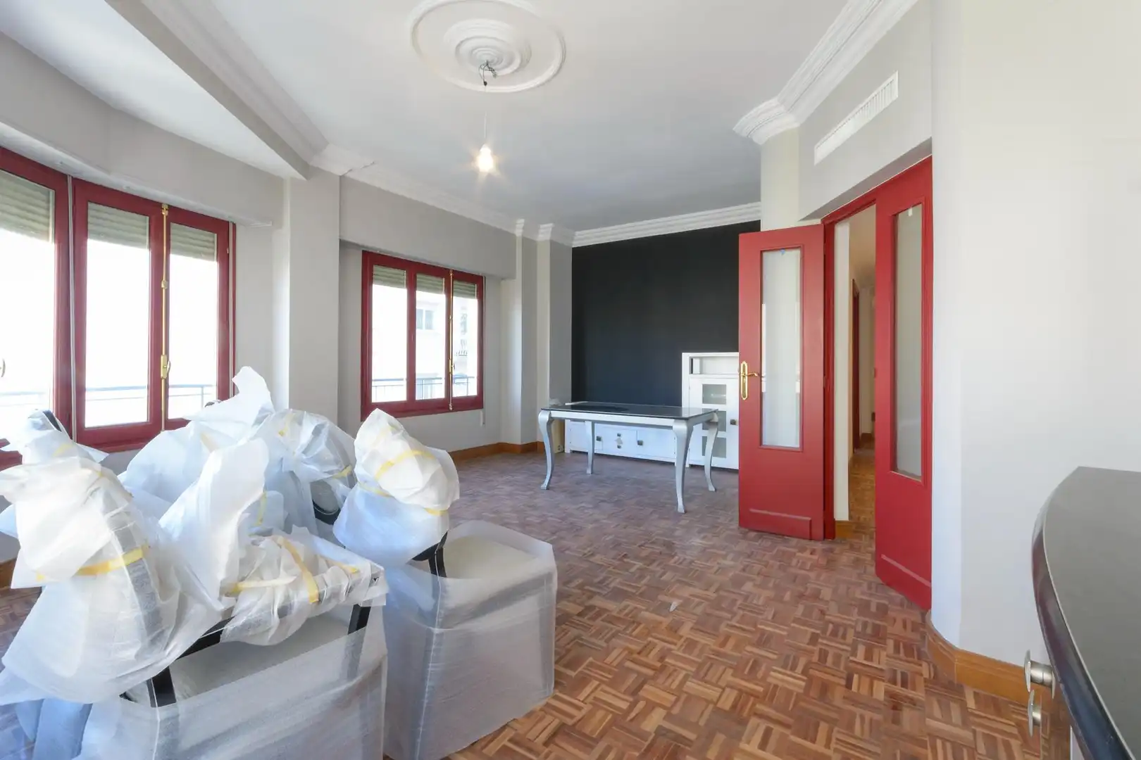 Sala de estar de Piso en venta en Gandia con Aire acondicionado, Calefacción y Parquet