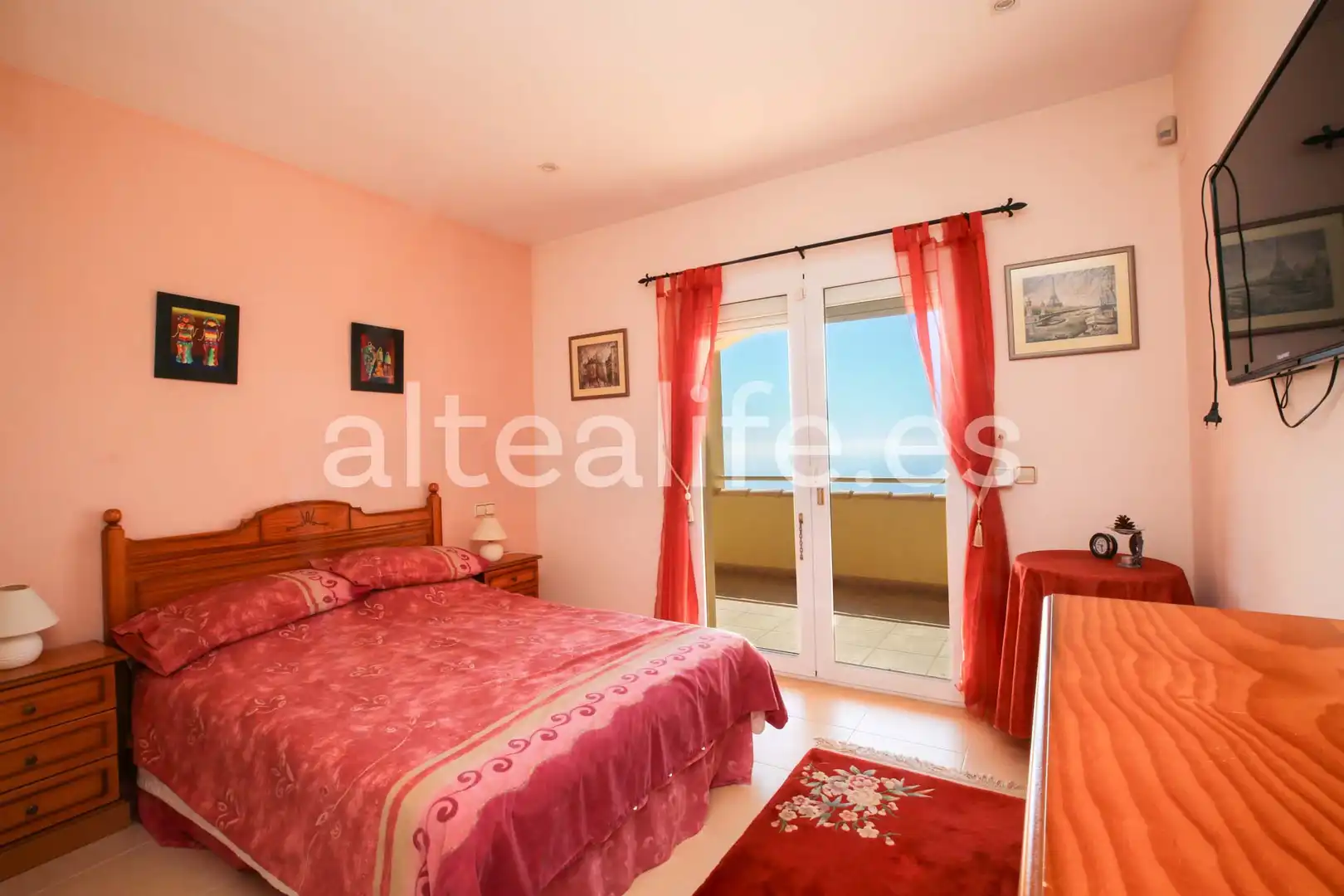 Habitación de Casa o chalet en venta en Altea con Aire acondicionado, Calefacción y Jardín privado