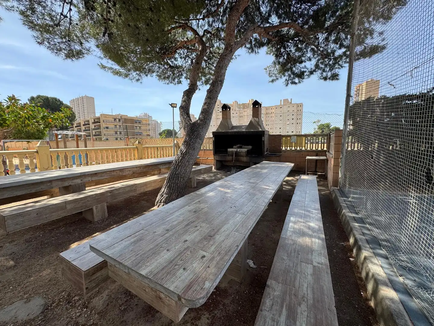 Terrassa de Apartament de lloguer en El Campello amb Jardí privat, Terrassa i Moblat