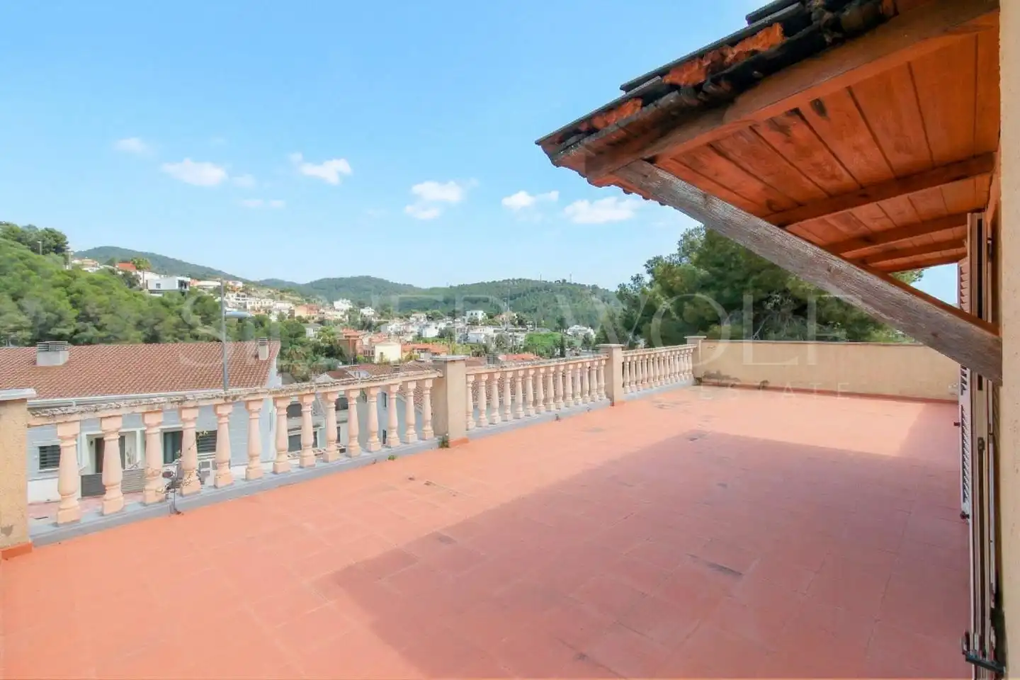 Terrassa de Casa o xalet en venda en Sitges amb Aire condicionat, Calefacció i Jardí privat
