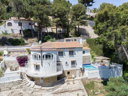 Exterior view of House or chalet for sale in Benissa  with Terrace, Storage room and Balcony