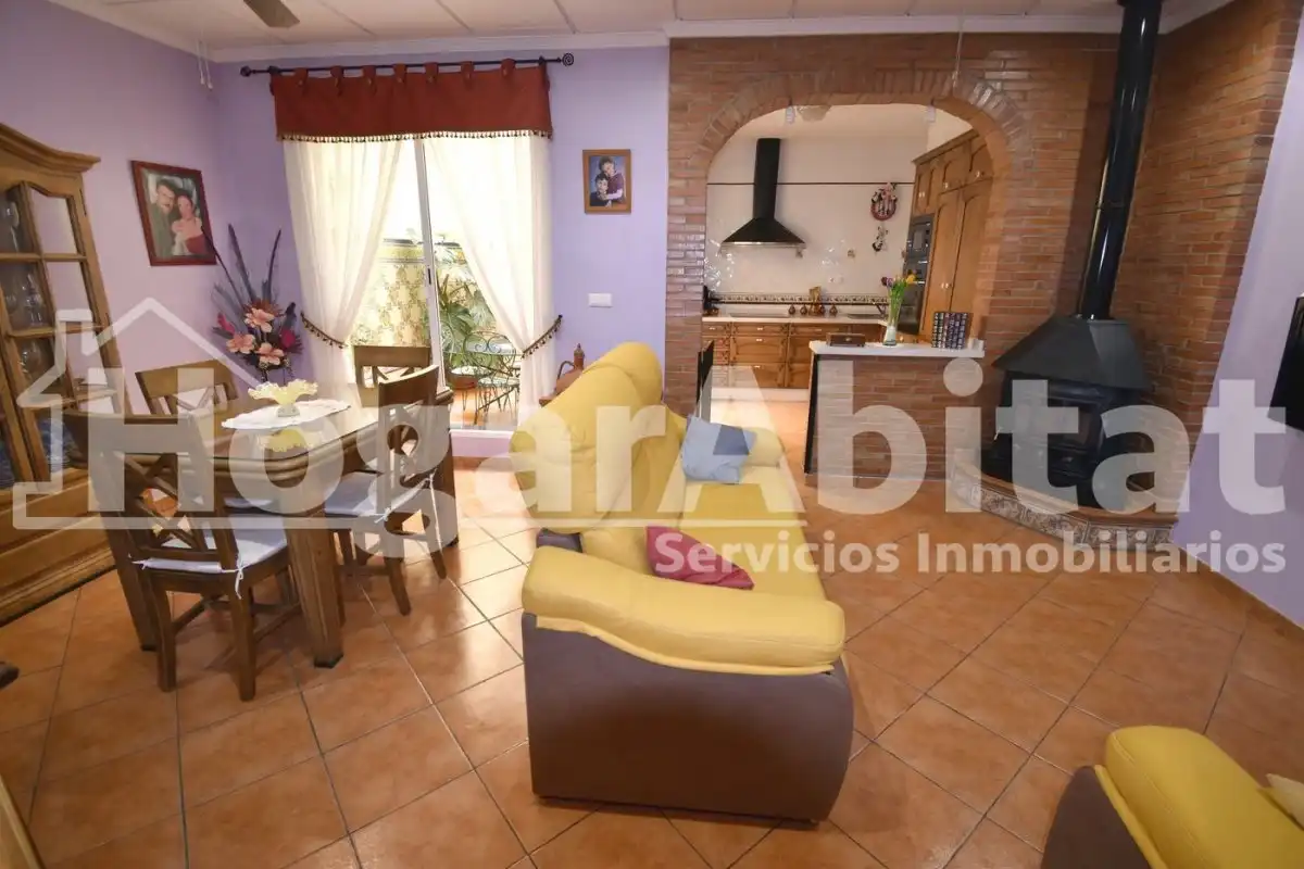 Sala de estar de Casa o chalet en venta en Vila-real con Aire acondicionado, Terraza y Trastero