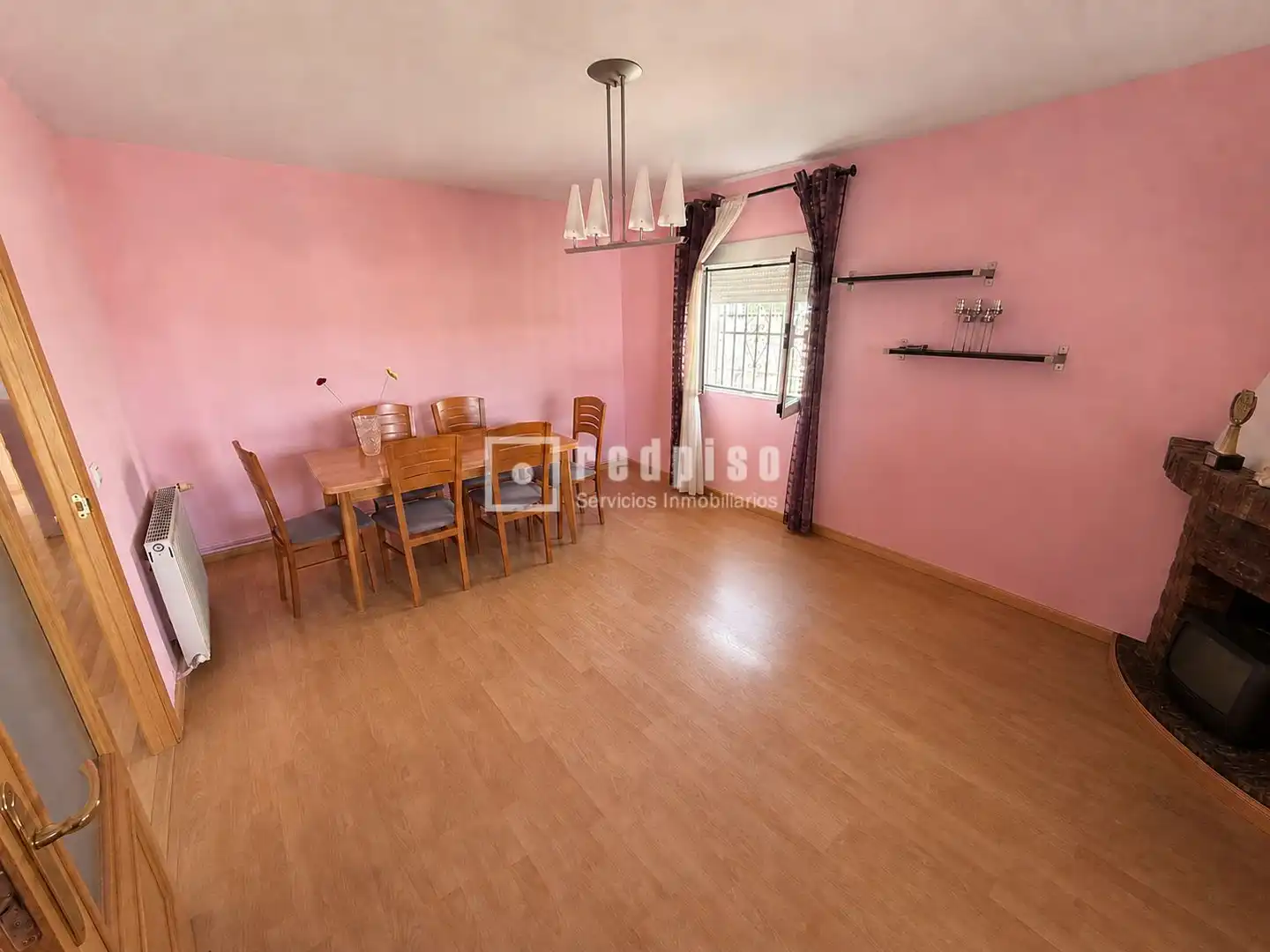 Dining room of Houses for sale in Trijueque  with Heating, Parquet flooring and Terrace