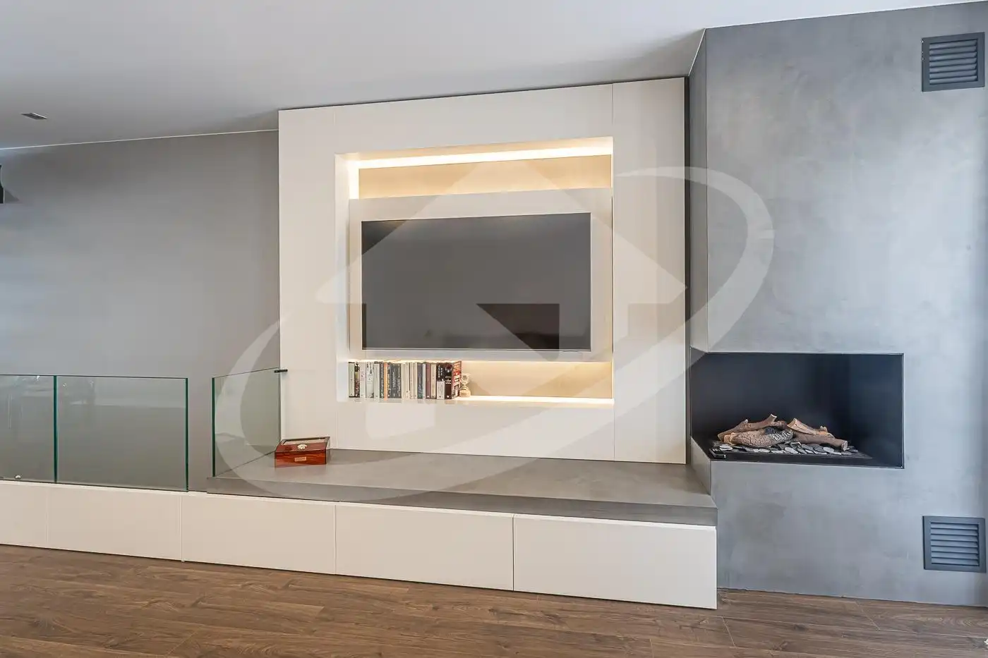 Living room of Houses for sale in Sabadell  with Heating, Private garden and Parquet flooring