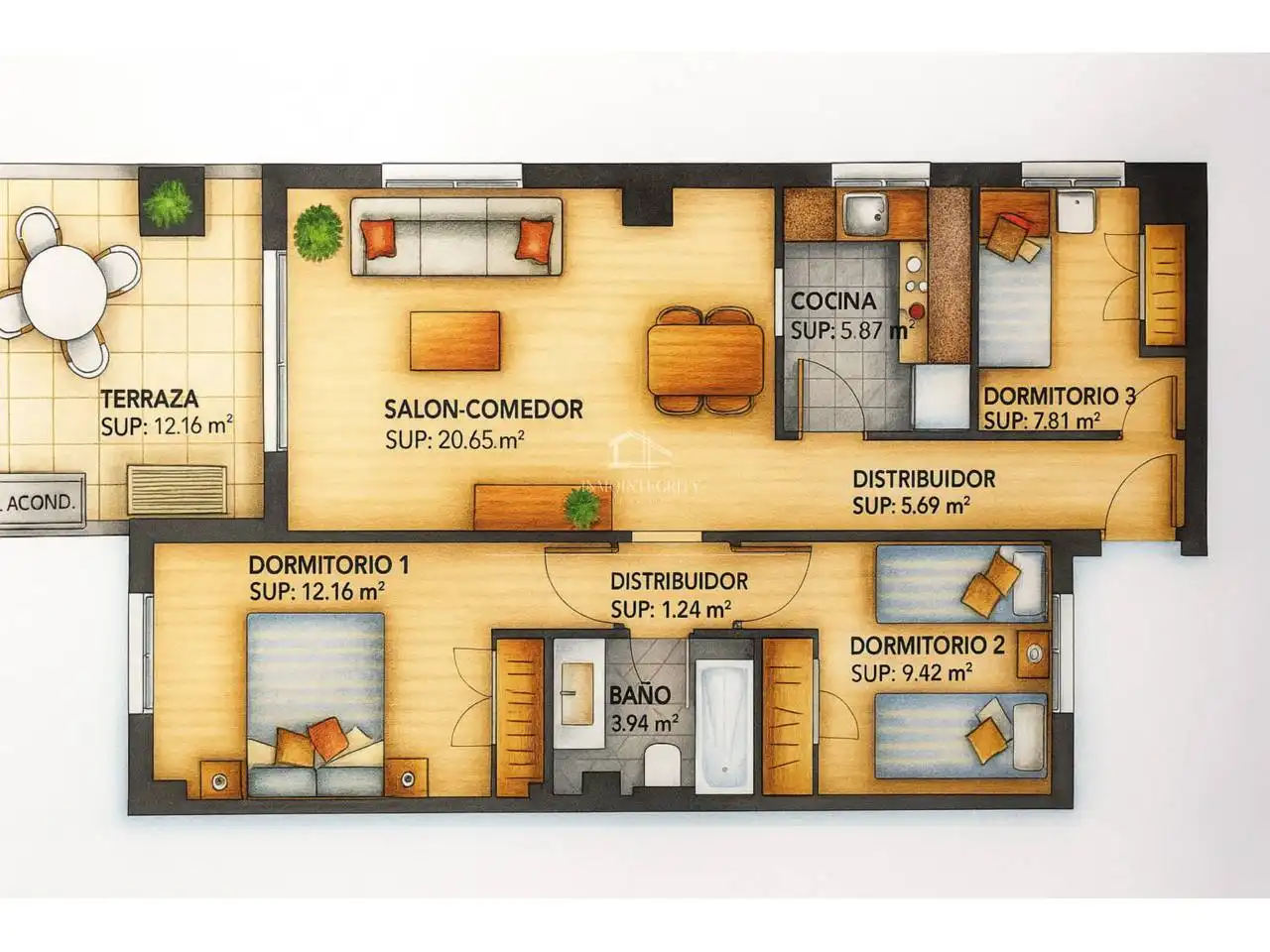 Apartament en venda a Calle Joanot Martorell, 7, Jardines del Mar