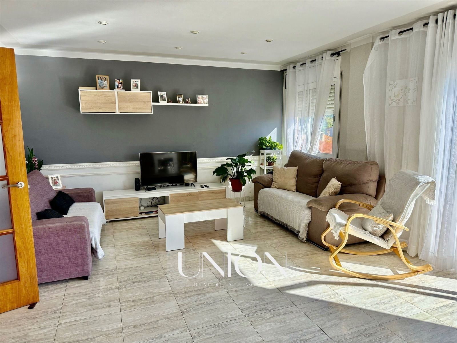 Sala d'estar de Àtic en venda en Santa Cristina d'Aro amb Aire condicionat, Calefacció i Terrassa