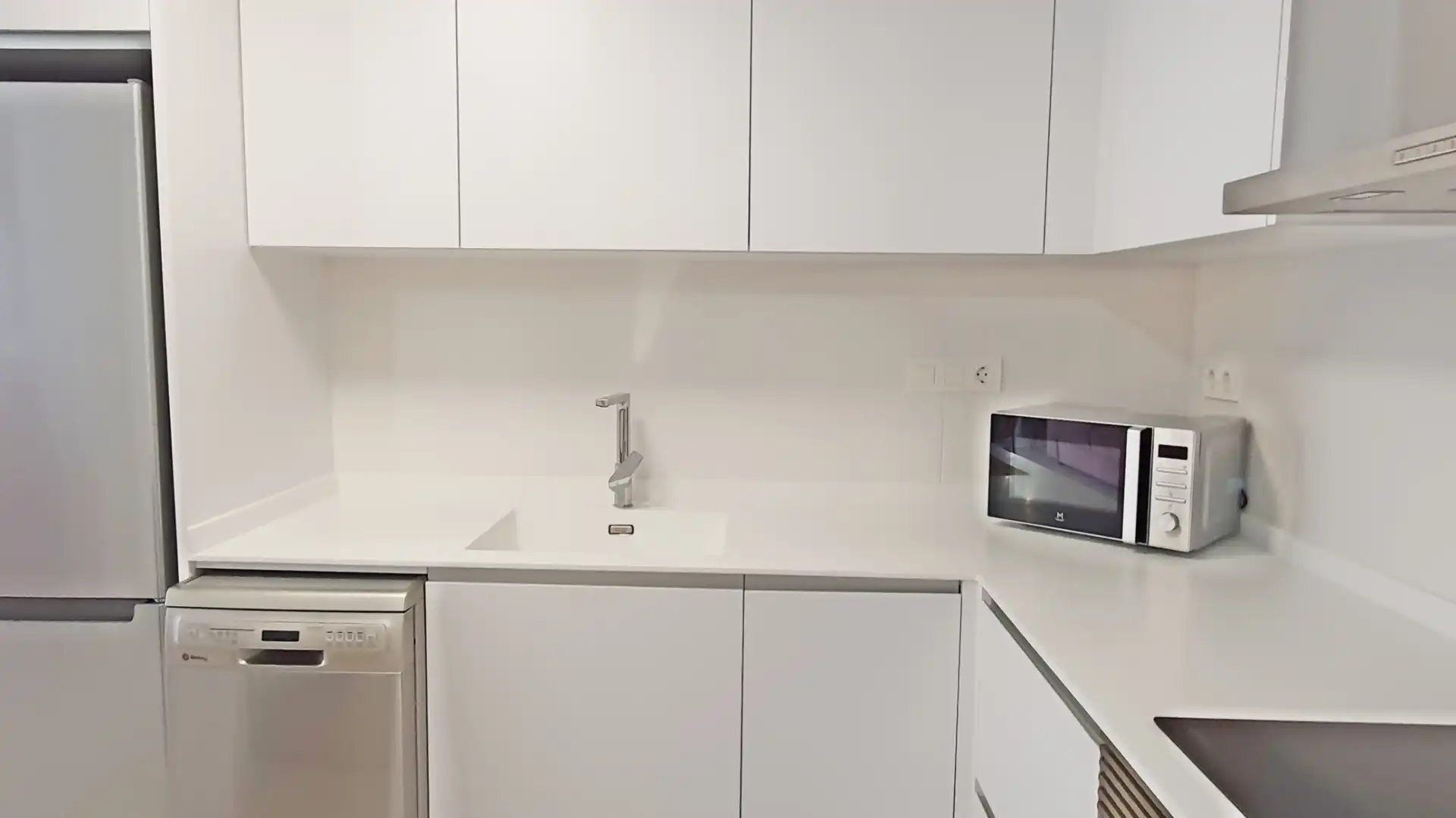 Cocina de Apartamento de alquiler en Oliva con Aire acondicionado, Calefacción y Terraza