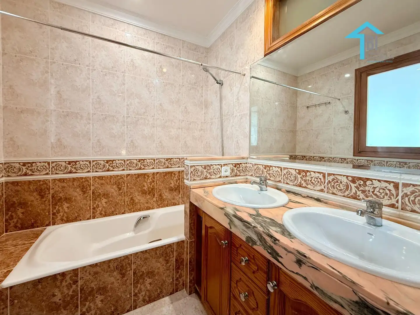 Baño de Apartamento de alquiler en Felanitx con Aire acondicionado, Jardín privado y Terraza