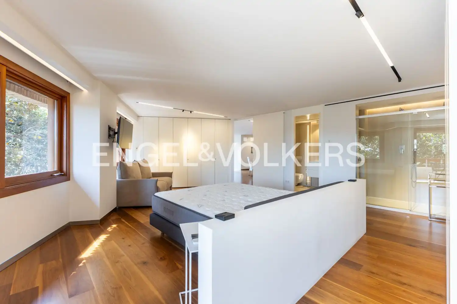 Sala d'estar de Pis de lloguer en Valencia amb Aire condicionat, Calefacció i Parquet