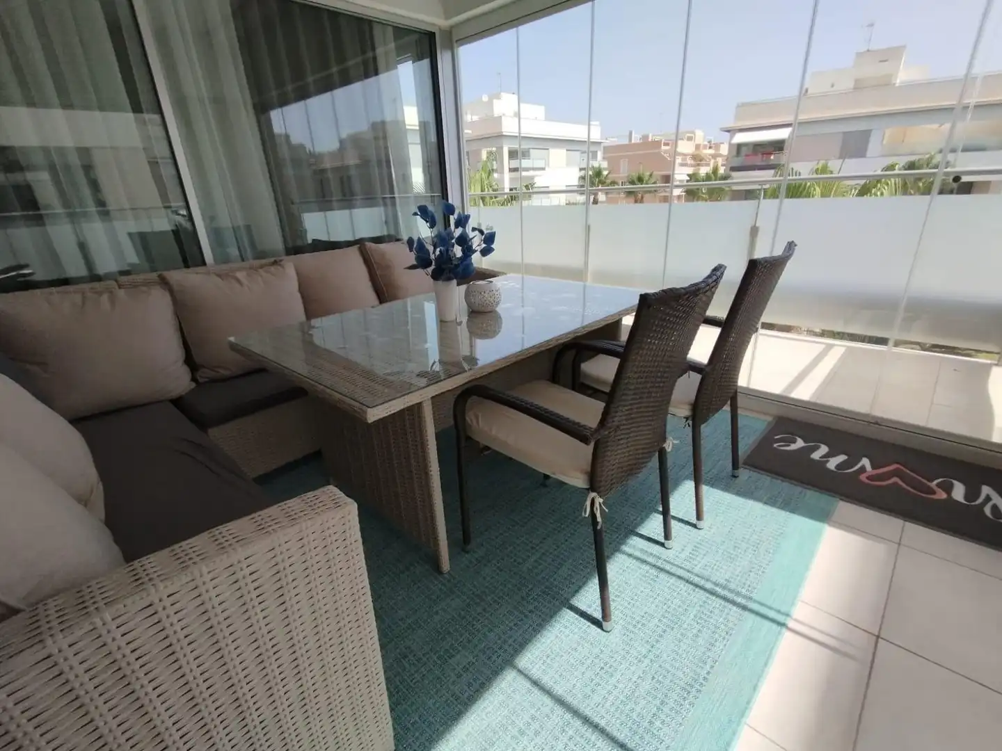 Terrace of Apartments for sale in Orihuela  with Heating, Private garden and Swimming Pool