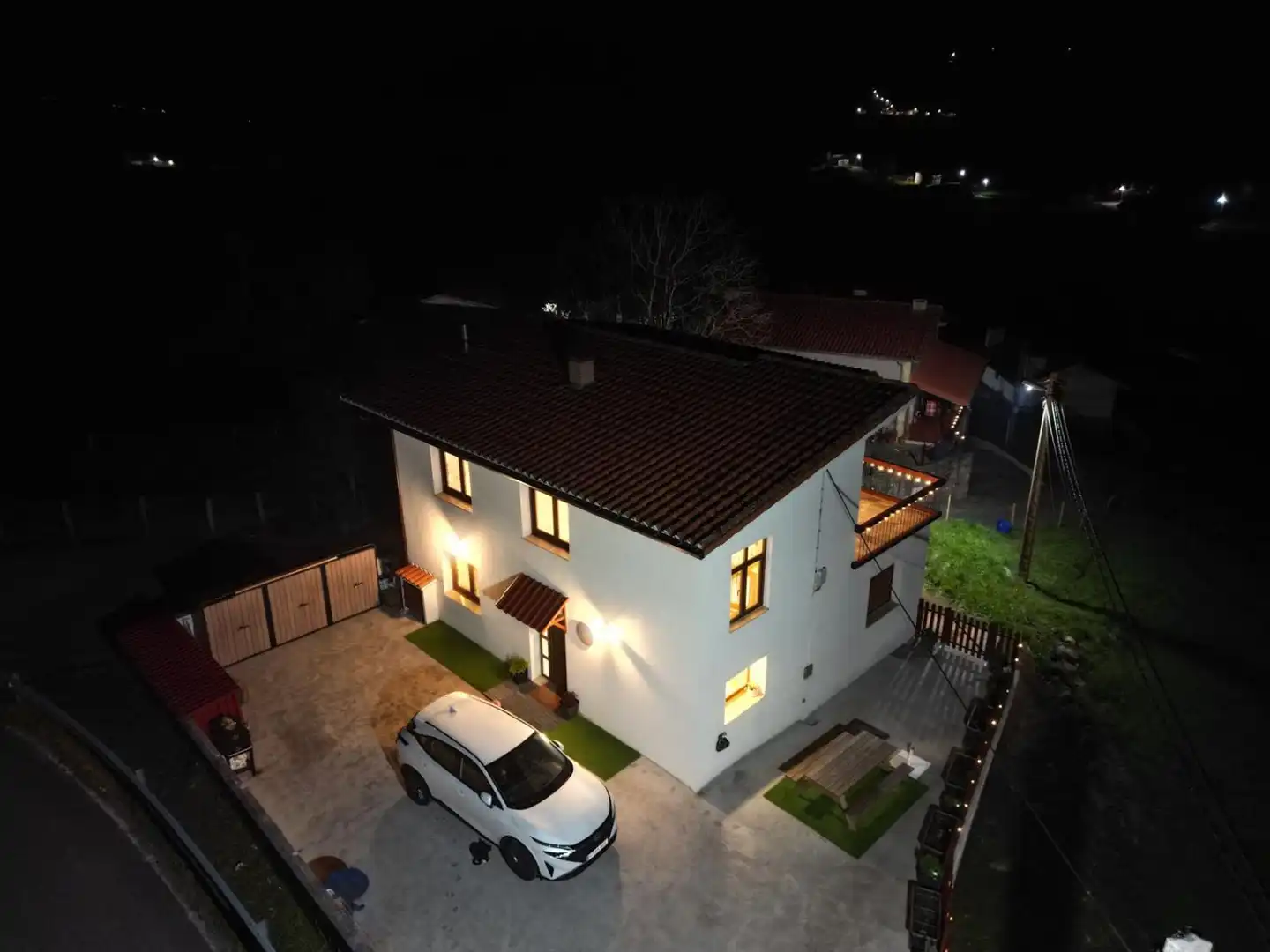 Exterior view of Houses for sale in Soba  with Heating, Parquet flooring and Terrace