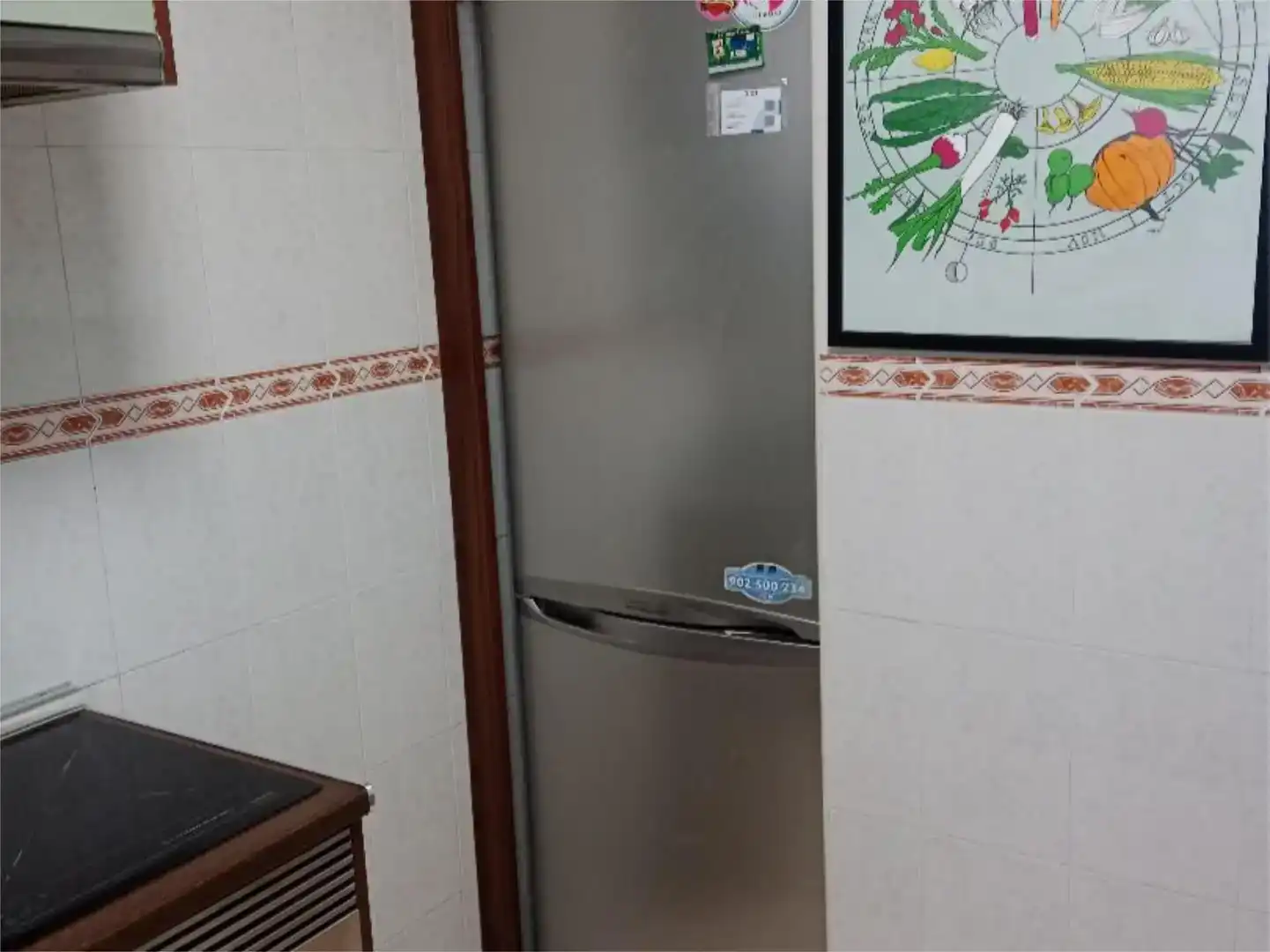 Cocina de Piso en venta en  Madrid Capital con Aire acondicionado y Balcón