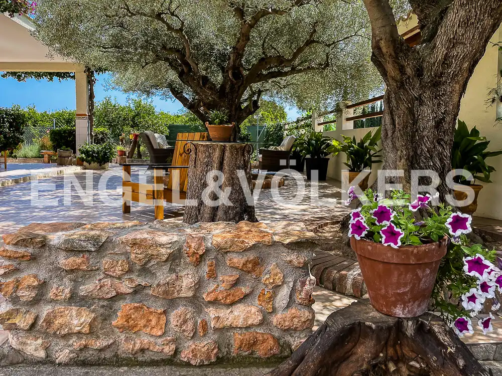 Terraza de Casa o chalet en venta en Almazora / Almassora con Calefacción, Jardín privado y Terraza