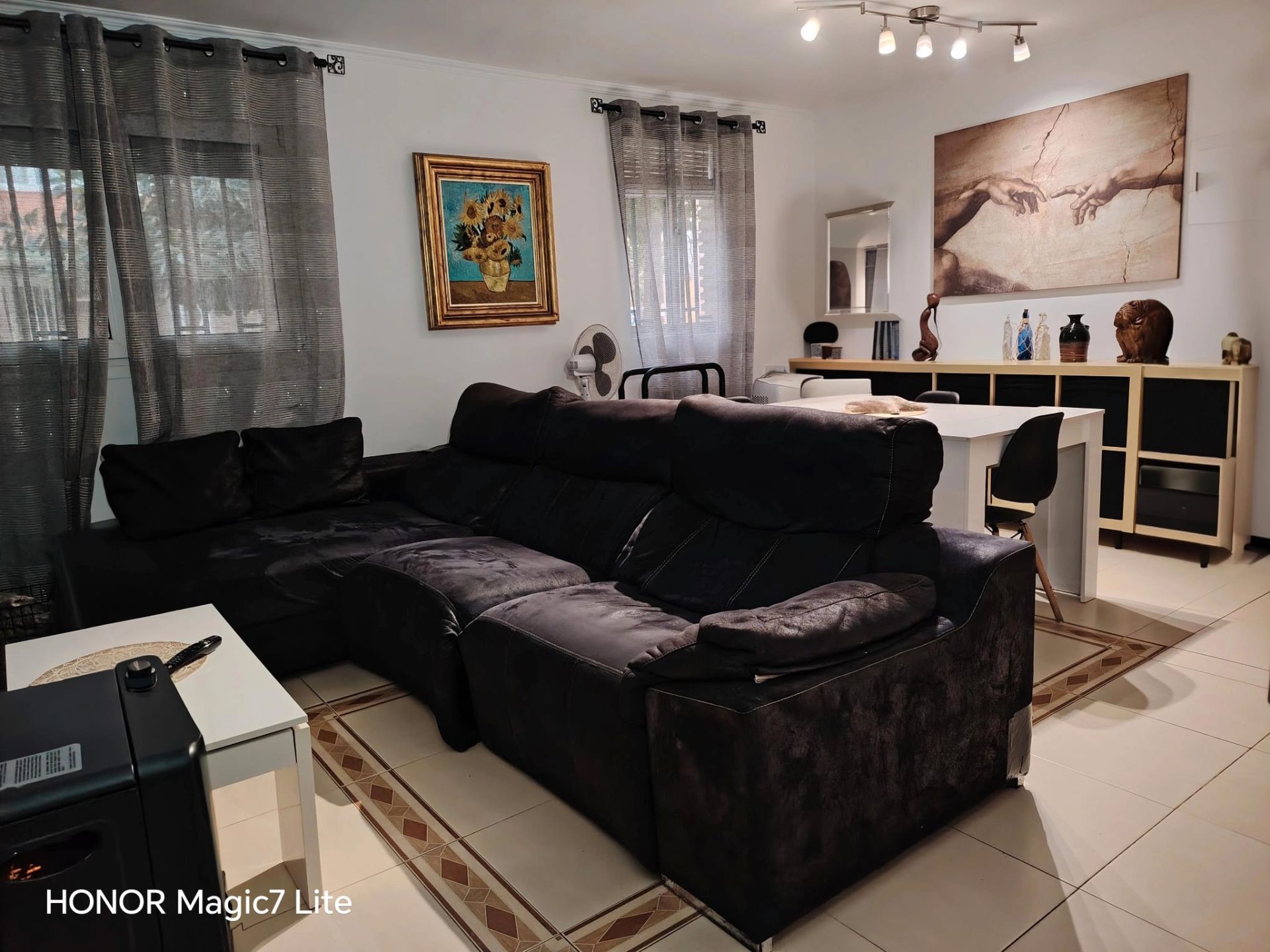 Living room of Flat for sale in Málaga Capital  with Air Conditioner and Furnished