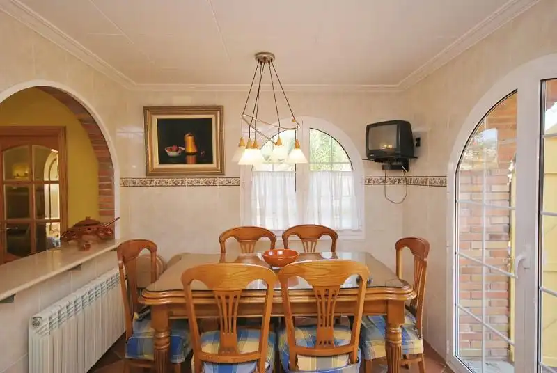 Comedor de Casa o chalet en venta en Maçanet de la Selva con Calefacción, Jardín privado y Piscina