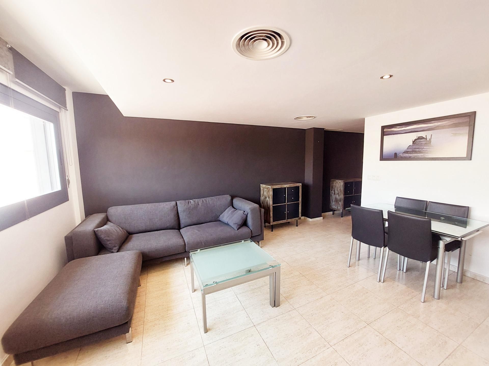 Living room of Attic to rent in  Murcia Capital  with Air Conditioner