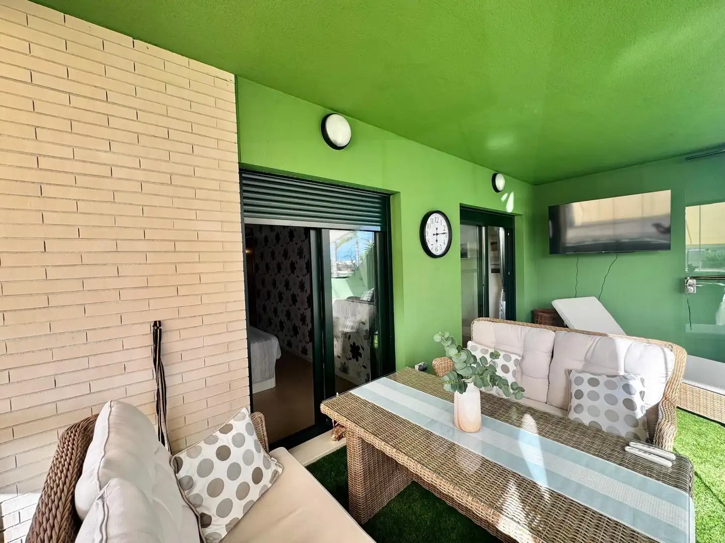 Terraza de Casa o chalet de alquiler en Pilar de la Horadada con Aire acondicionado, Calefacción y Terraza