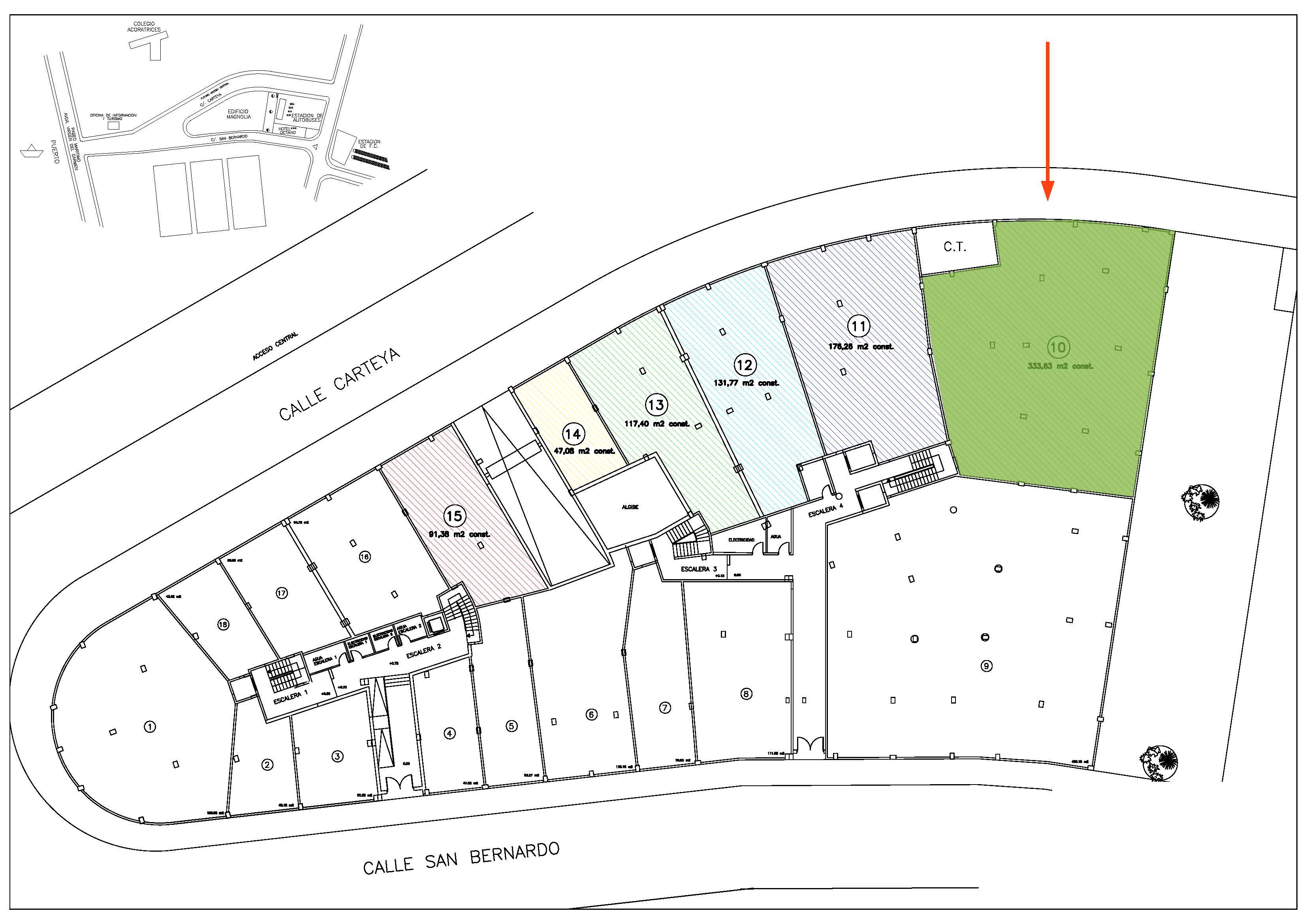 Exterior view of Premises for sale in Algeciras