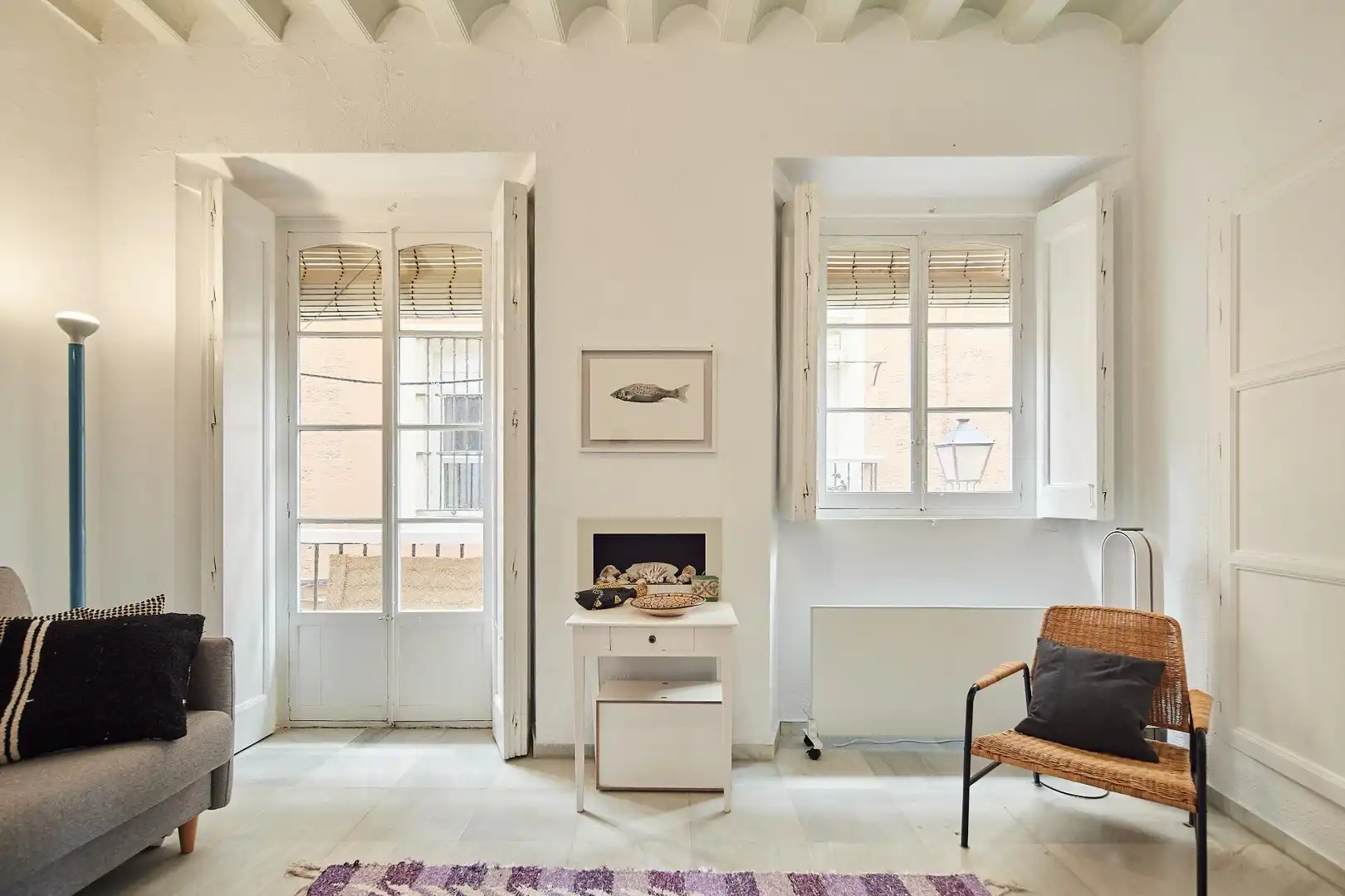 Sala de estar de Piso en venta en Cádiz con Balcón