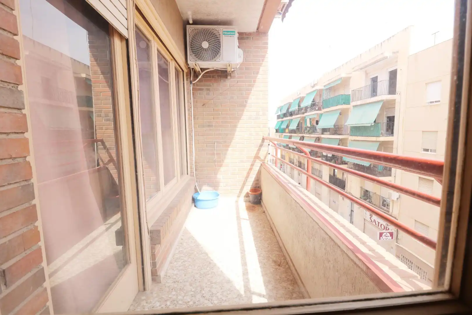Terrasse von Wohnung zum Verkauf in Elche / Elx mit Klimaanlage, Möbliert und Balkon