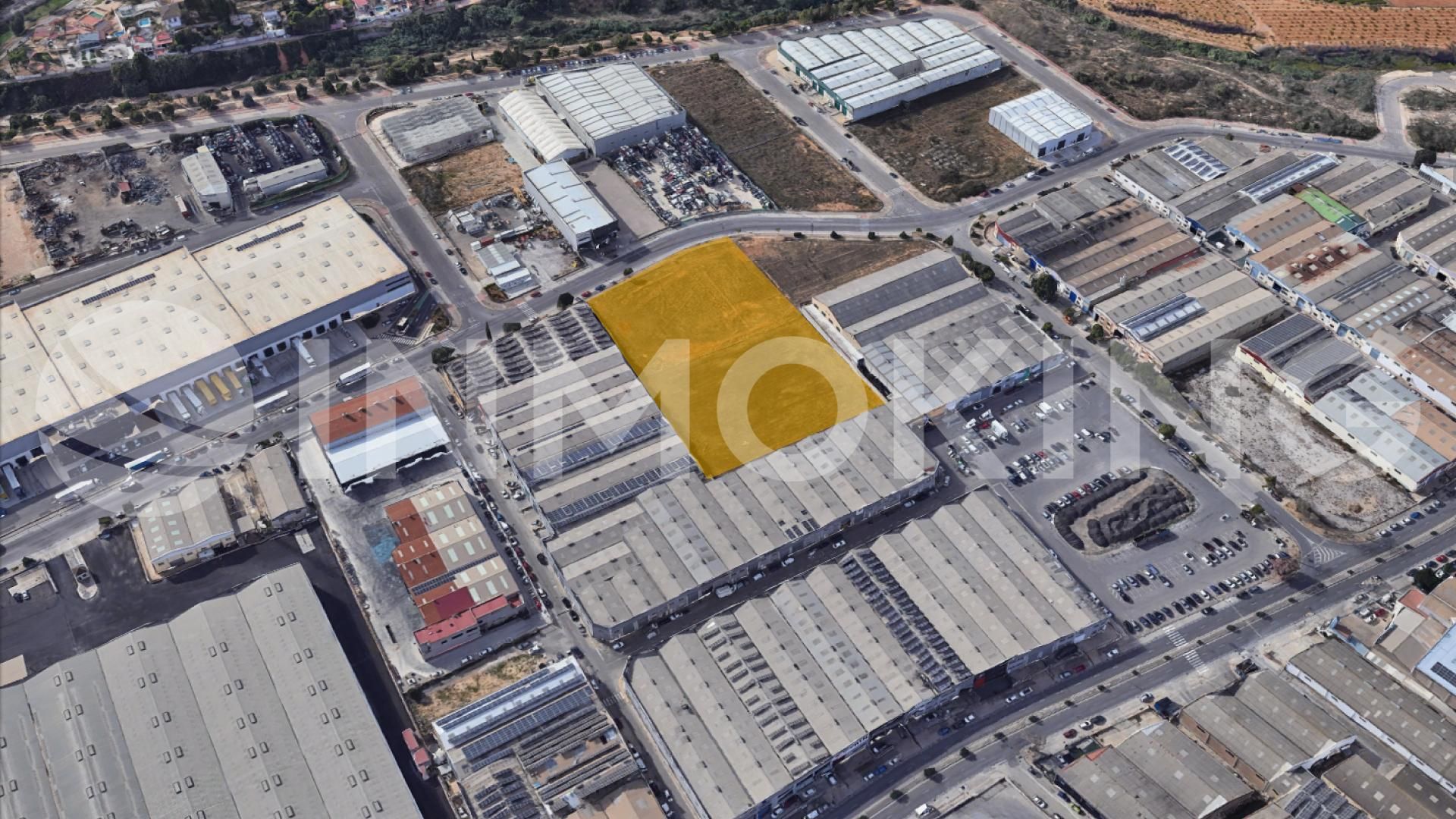 Vista exterior de Terreno industrial en venta en Torrent