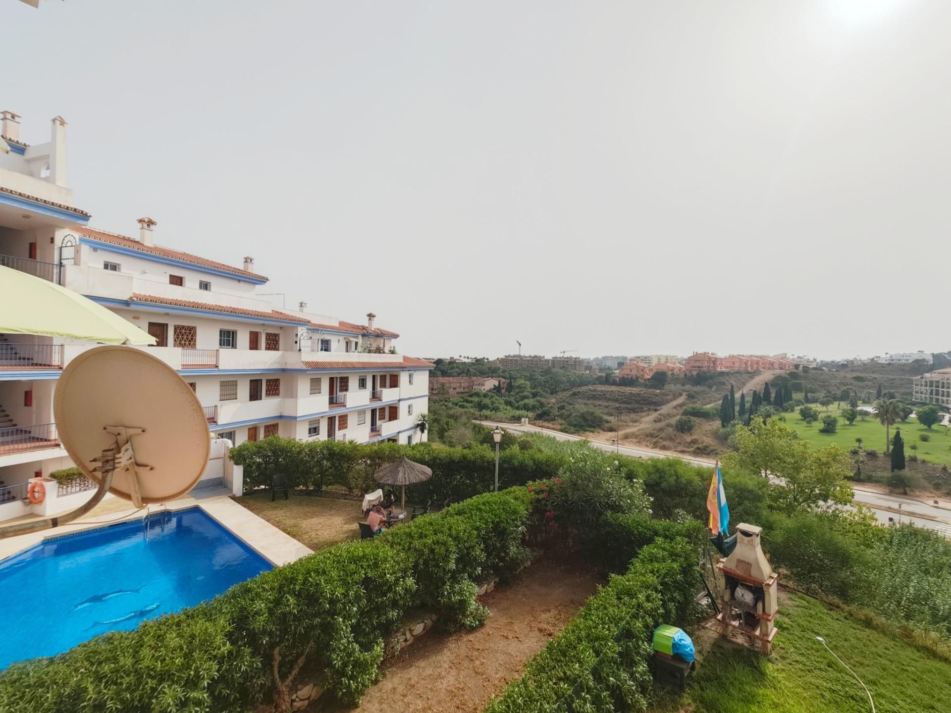 Exterior view of Planta baja to rent in Mijas  with Air Conditioner, Private garden and Terrace