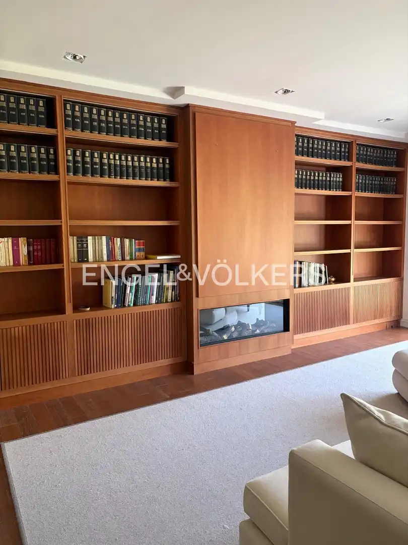 Sala de estar de Apartamento de alquiler en Madrid con Aire acondicionado, Calefacción y Jardín privado