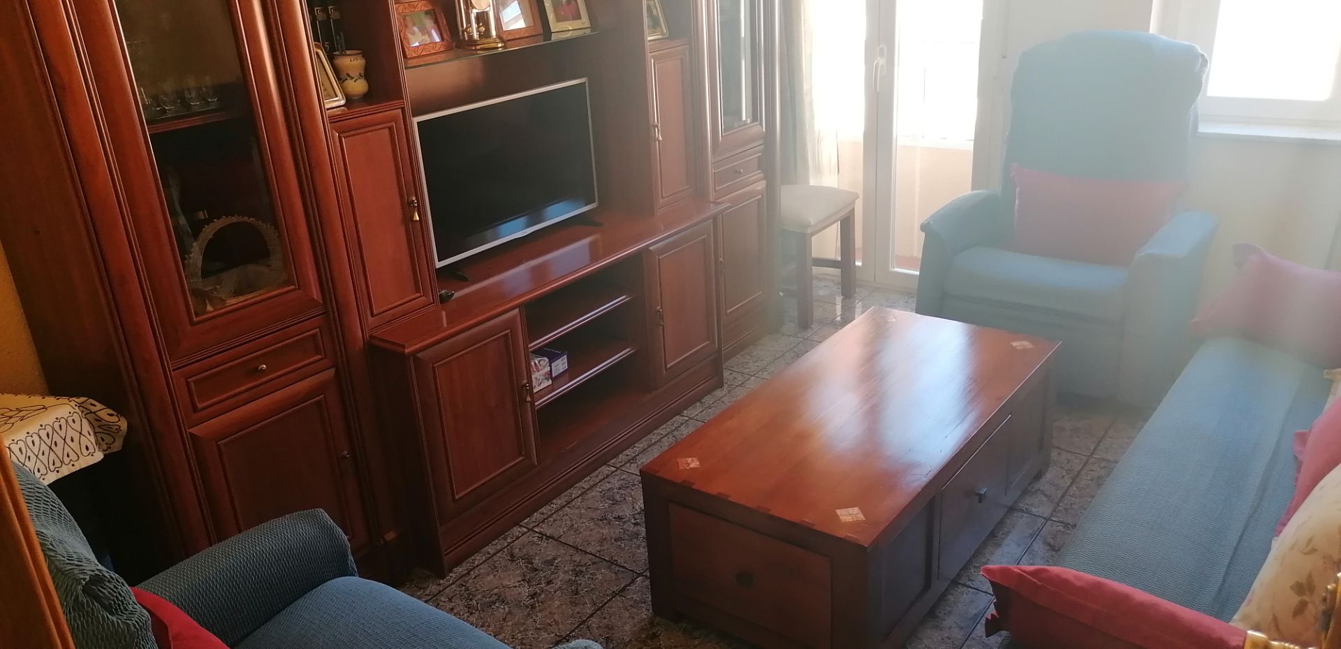 Sala d'estar de Pis de lloguer en Salamanca Capital amb Calefacció, Moblat i Forn