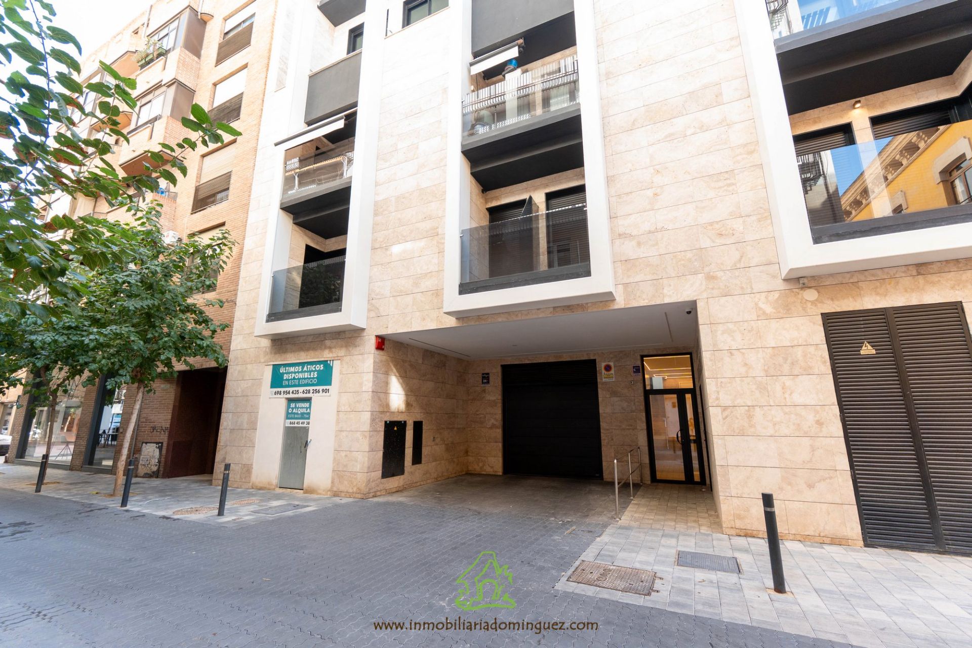 Vista exterior de Pis en venda en  Murcia Capital amb Aire condicionat, Calefacció i Parquet