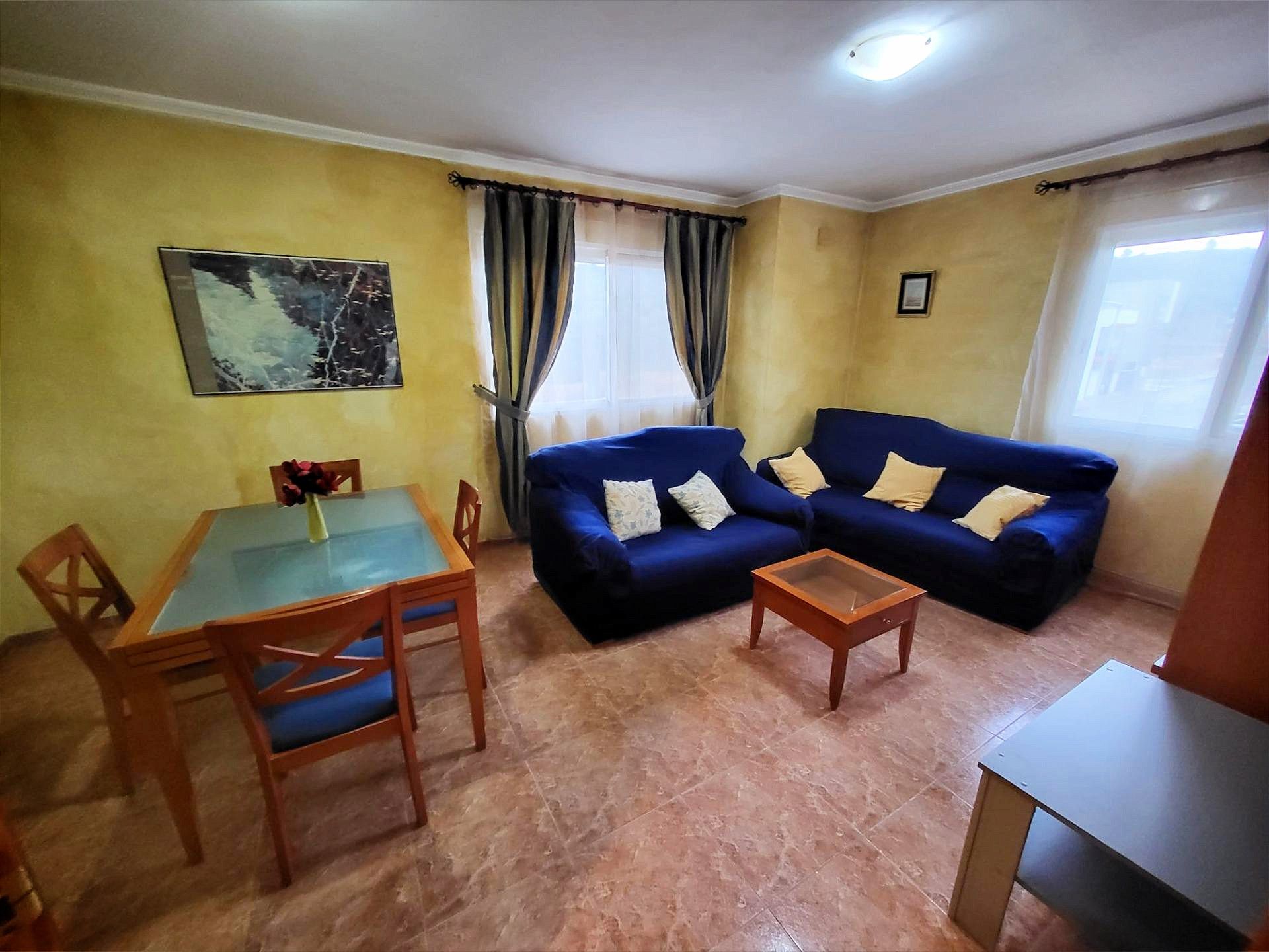 Living room of Flat for sale in Vall d'Alba  with Furnished