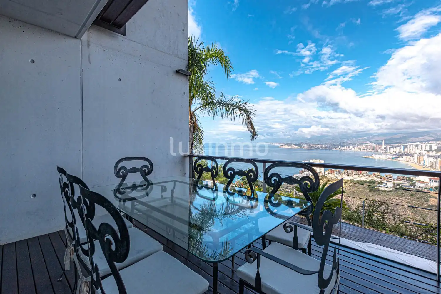 Terraza de Casa o chalet en venta en Benidorm con Aire acondicionado, Calefacción y Terraza