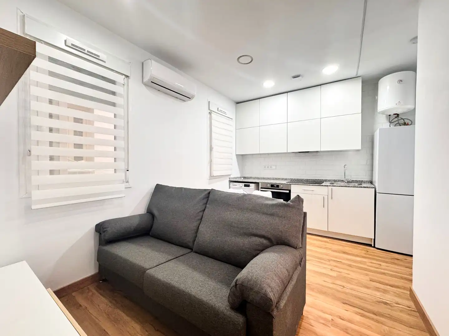 Sala de estar de Piso en venta en Madrid con Aire acondicionado, Amueblado y Horno